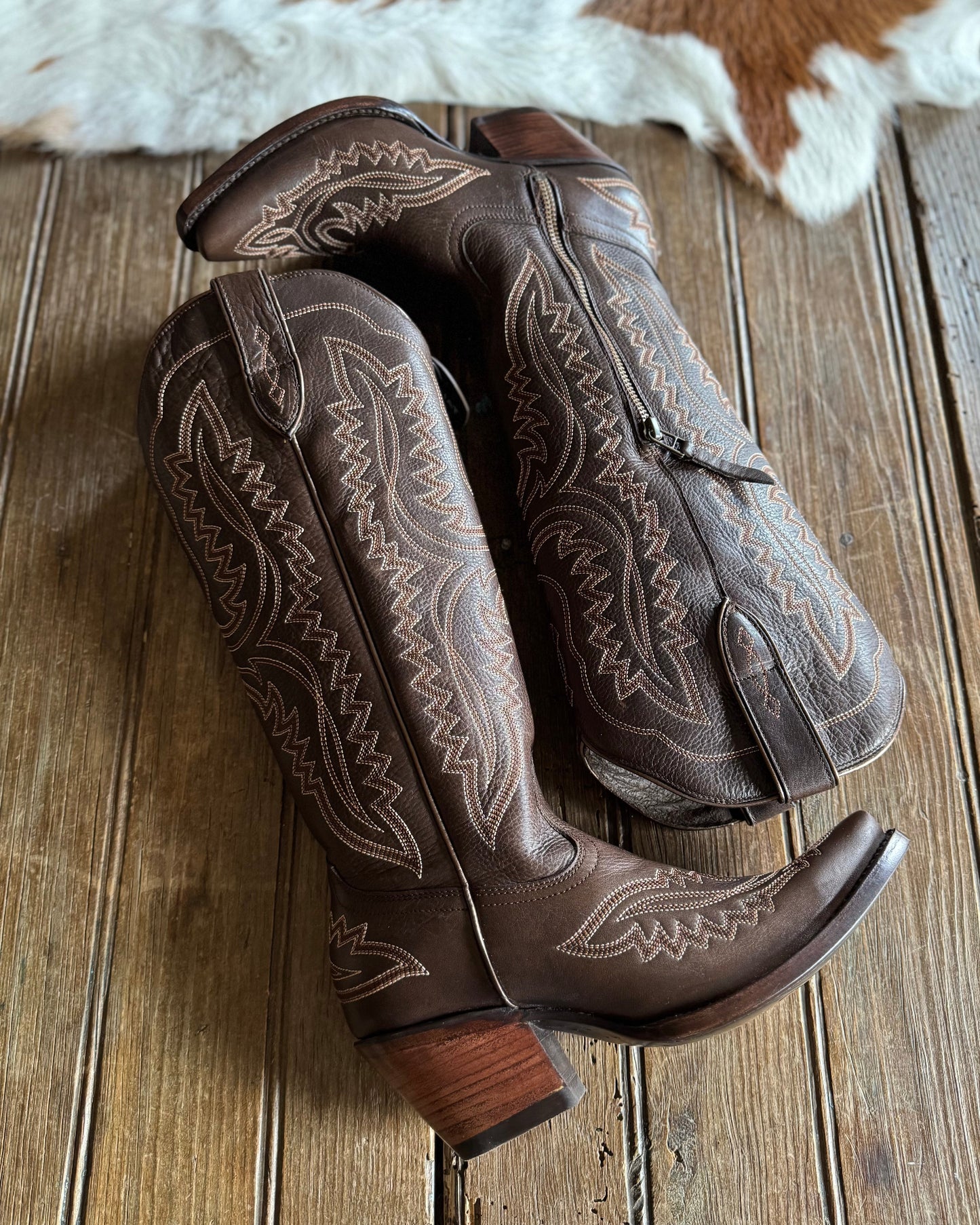 Casanova Western Boot (Rich Chocolate)