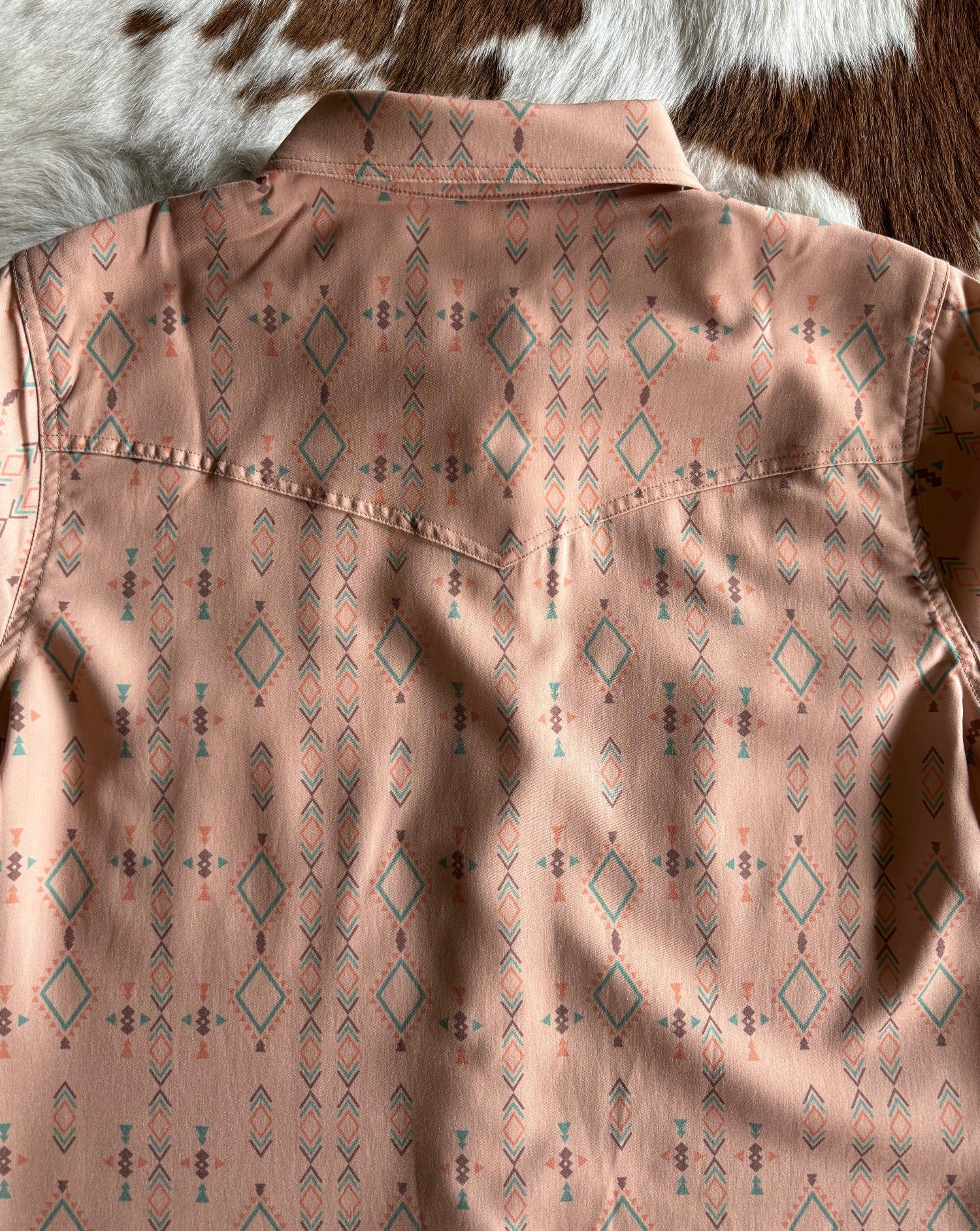 Back view of Las Cruces Pearl Snap Shirt
