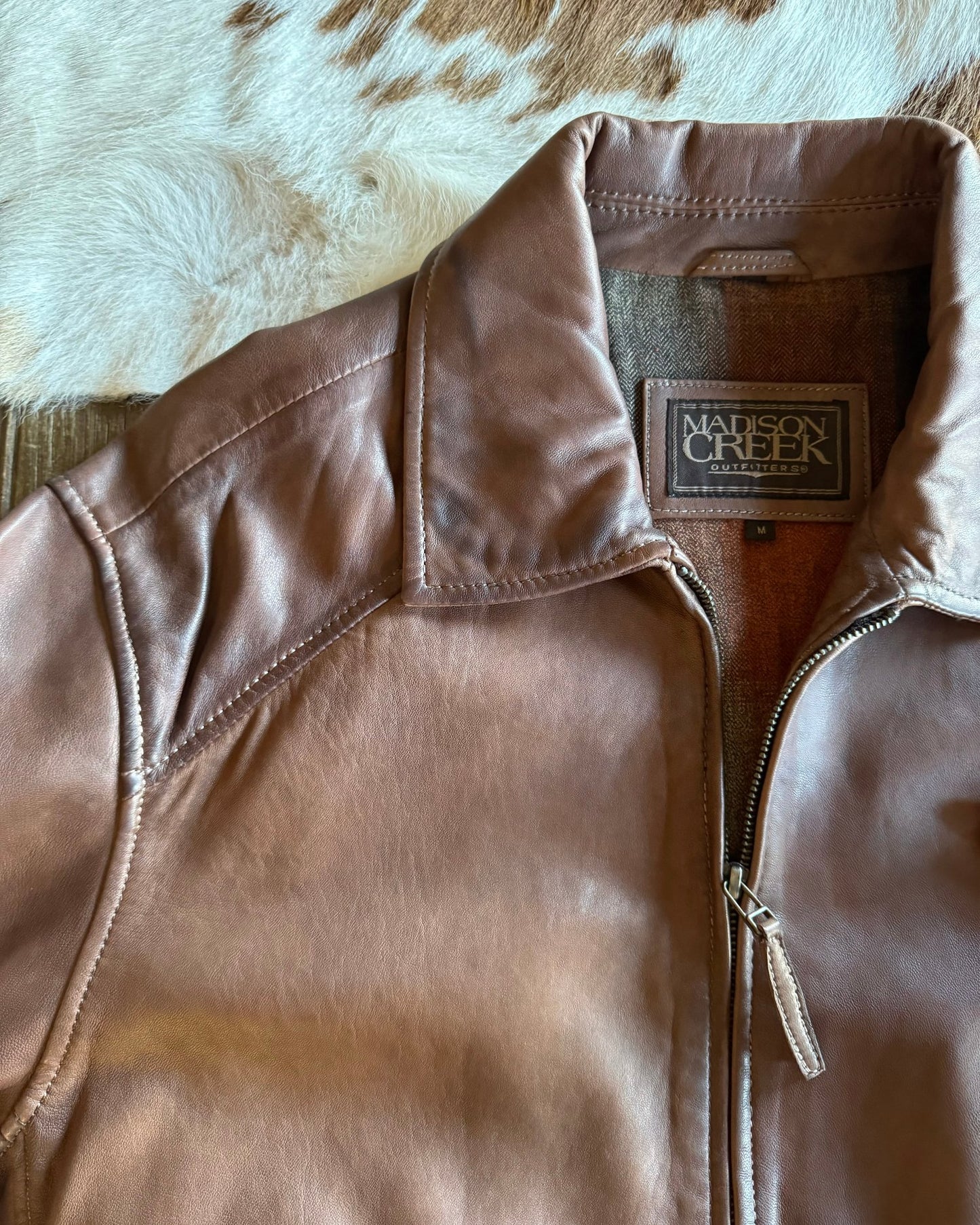Boulder leather jacket