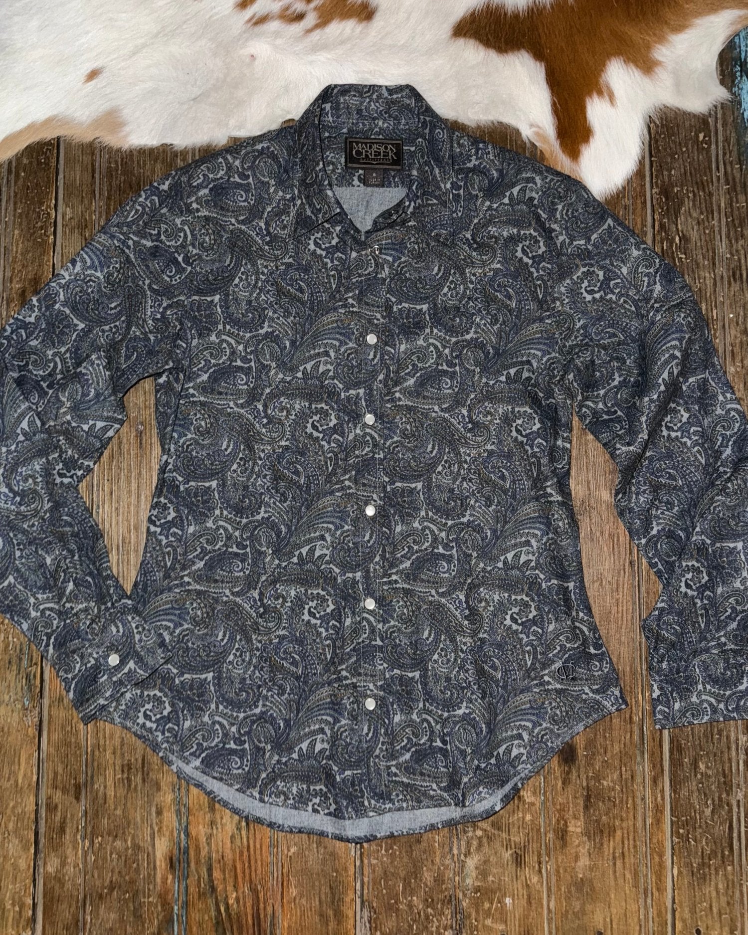 Limited Edition Claire in Navy Paisley