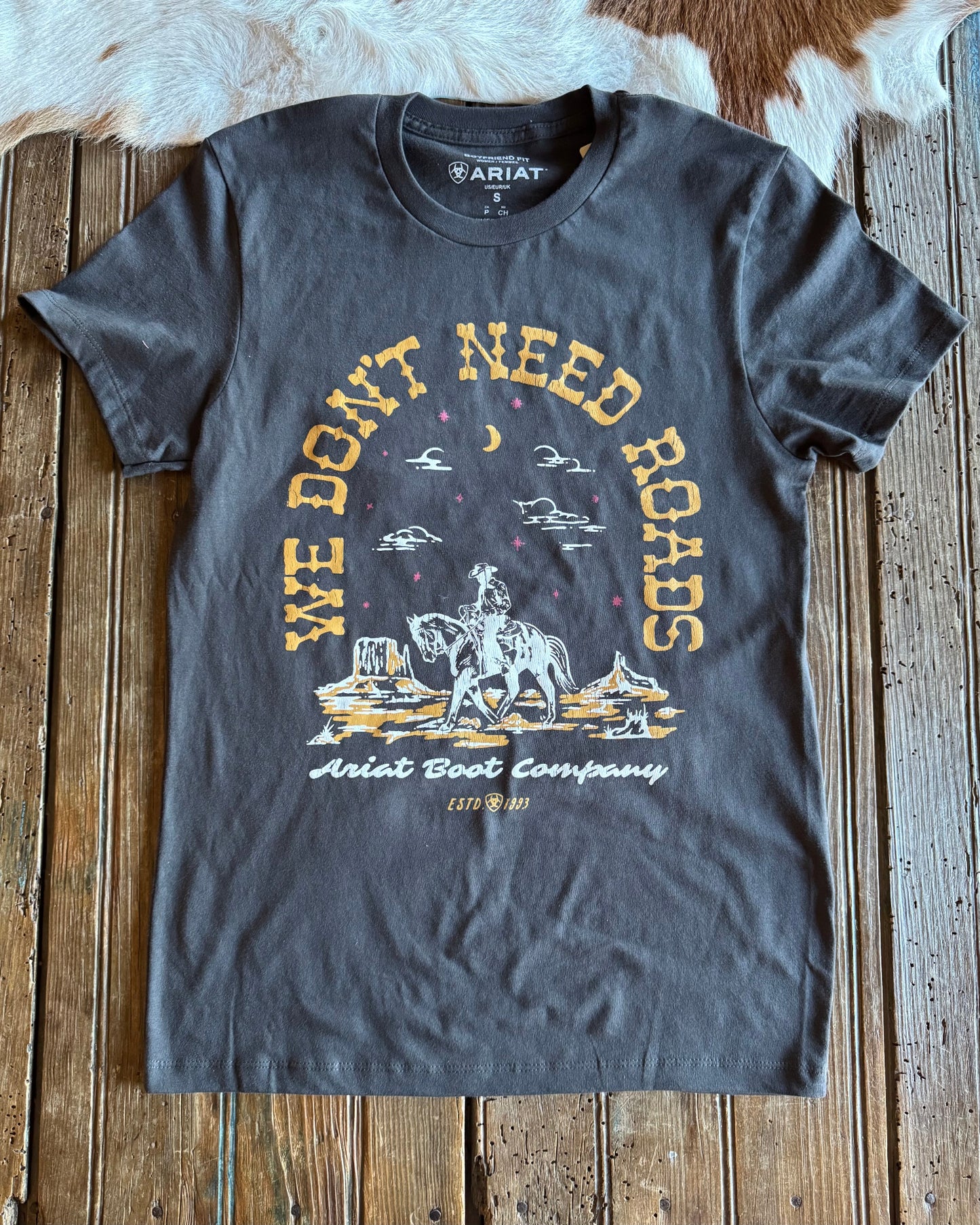 No Roads Short Sleeved T-Shirt