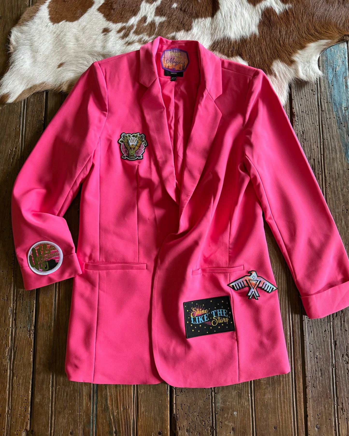 Pretty In Pink Blazer