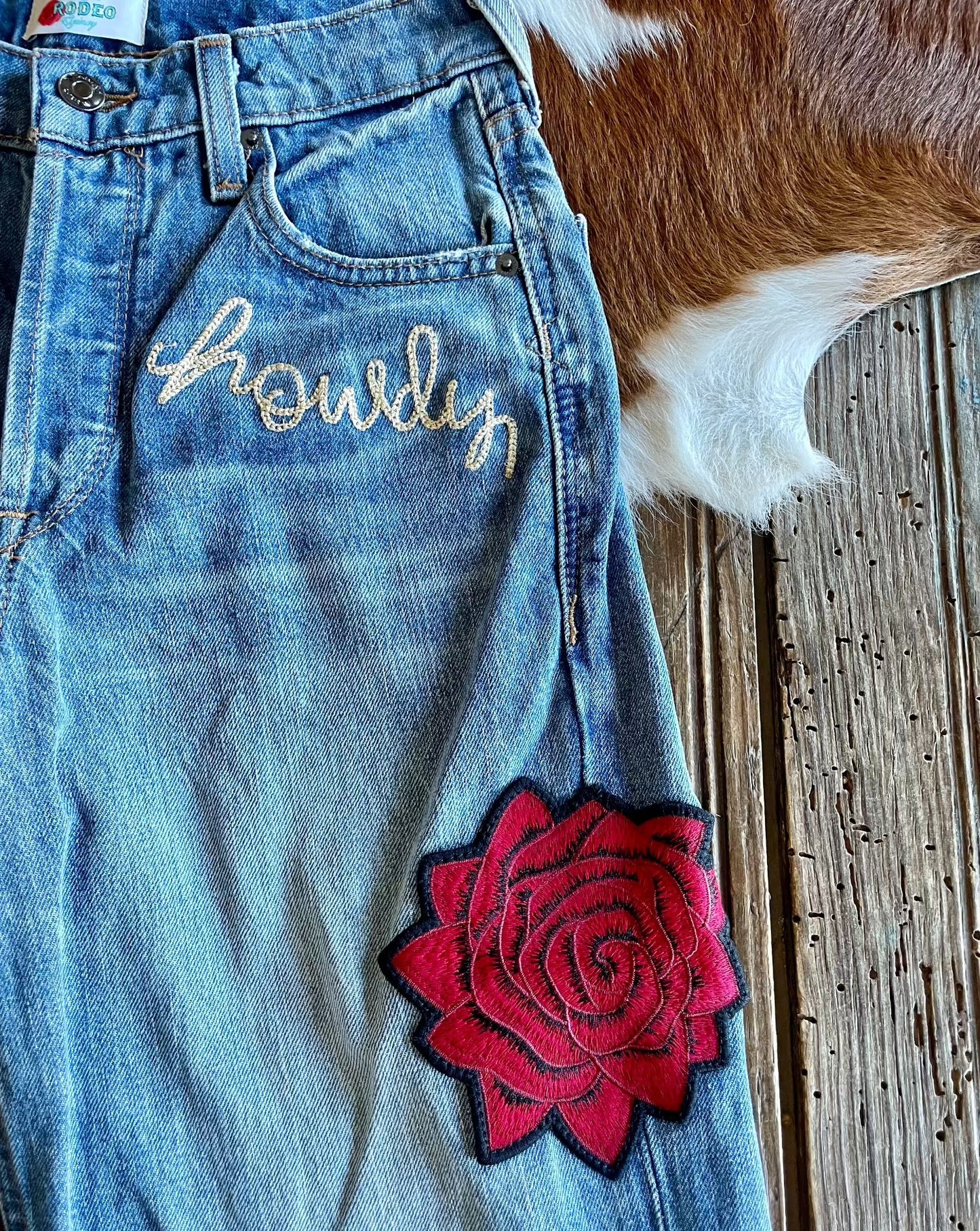 Ultra High Rise Rodeo Quincy Tomboy Straight Leg Jeans