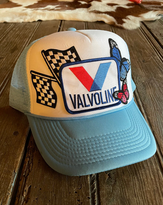 Race Cars & Butterflies Hat