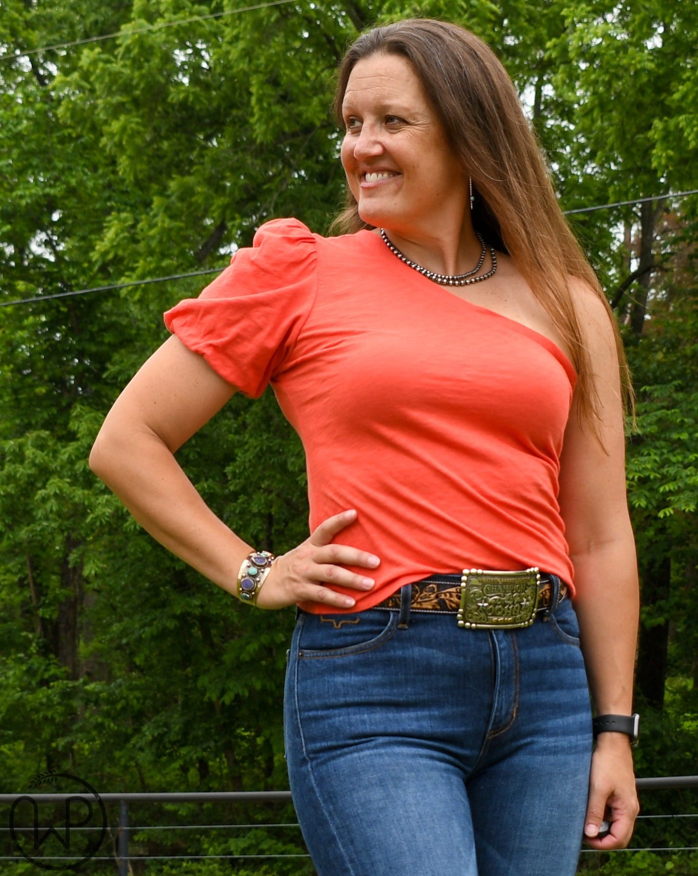 Belterra One Shoulder Top - SALE
