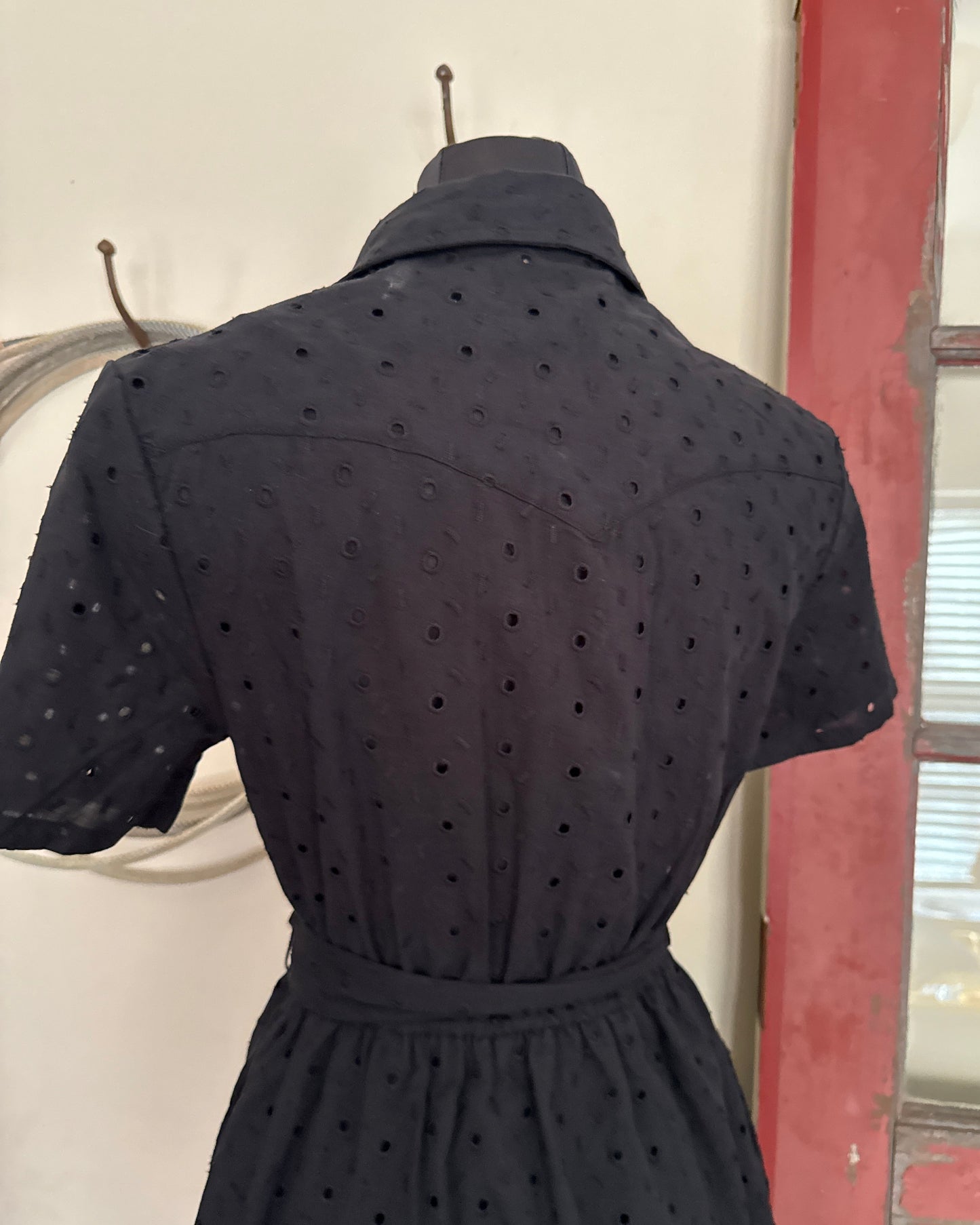 Stetson Midnight Prairie Eyelet Dress - Wild Plains