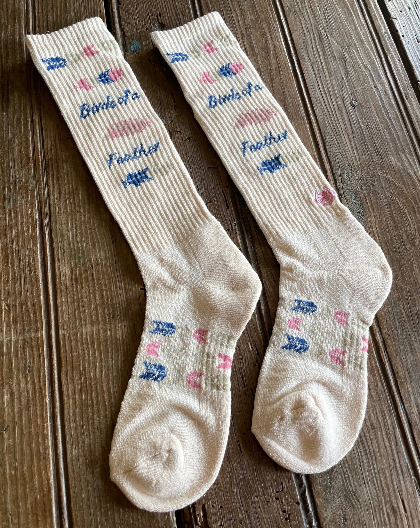 Birds of a Feather Performance Crew Socks