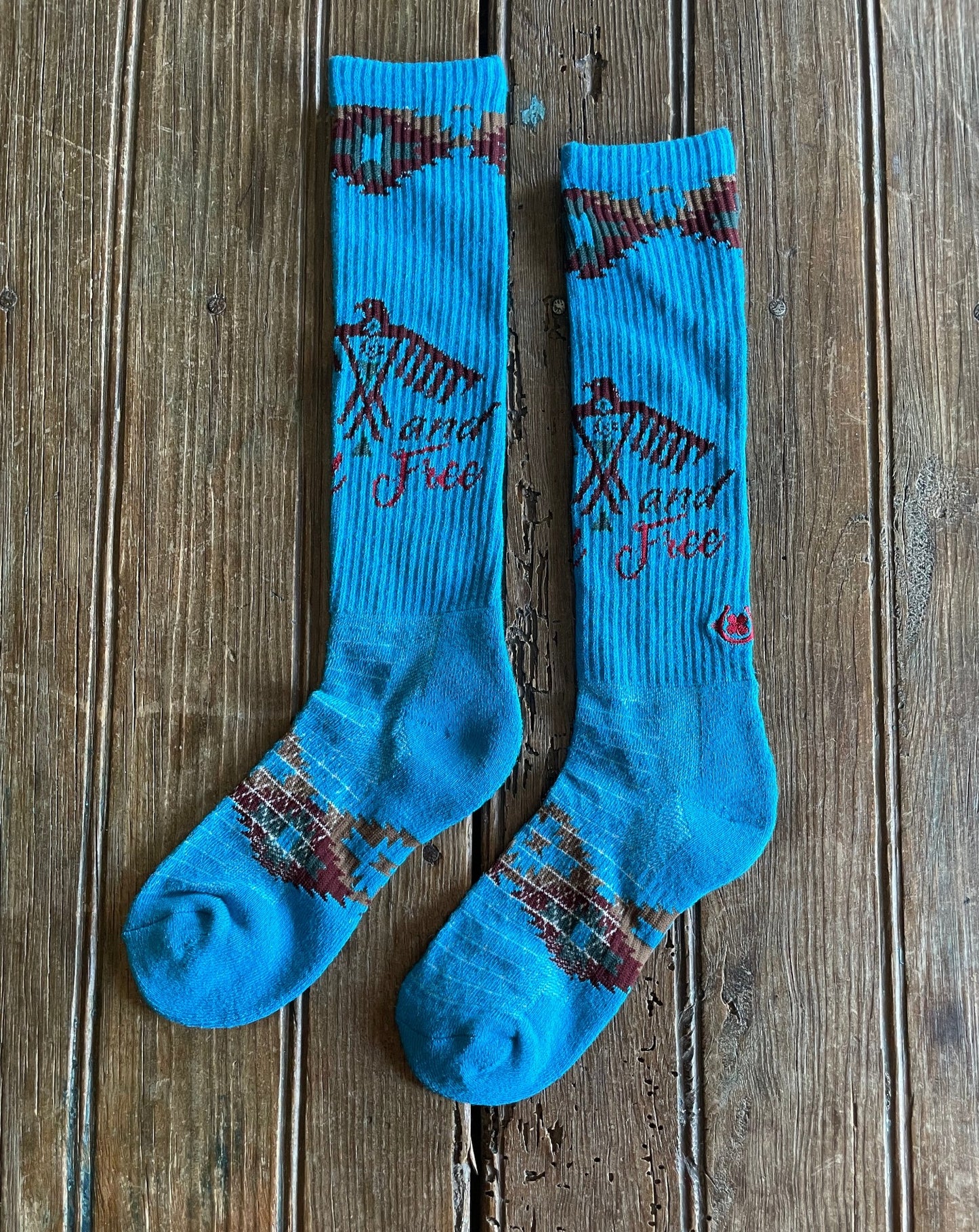 Wild and Free Performance Crew Socks