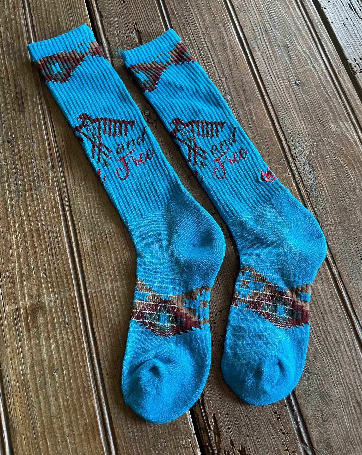 Wild and Free Performance Crew Socks