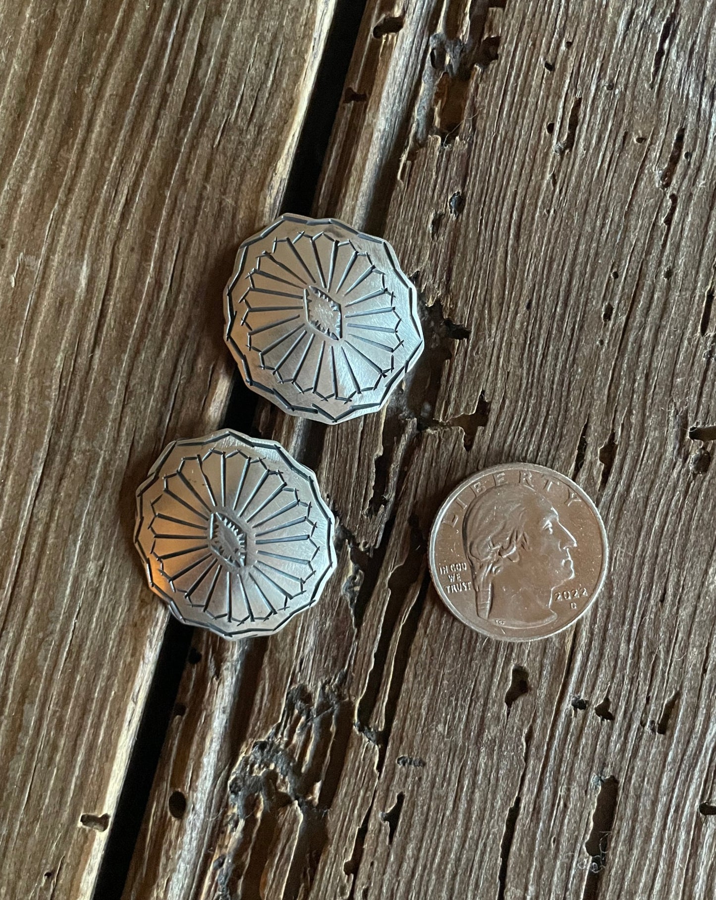 Abilene Concho Earrings