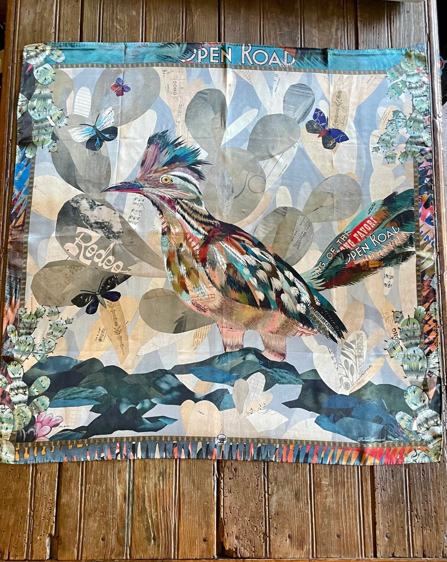 Indigo Morning Scarf