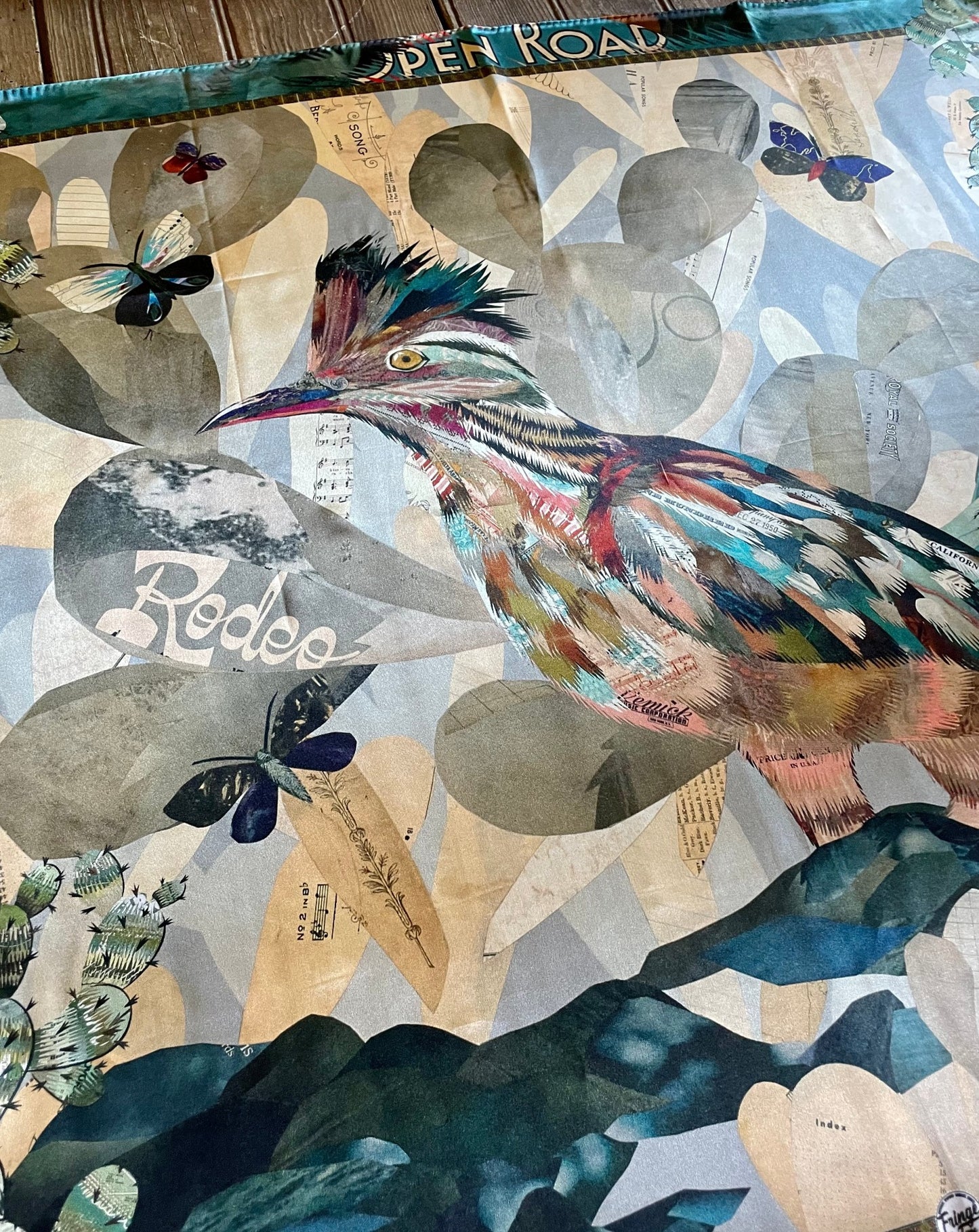 Indigo Morning Scarf