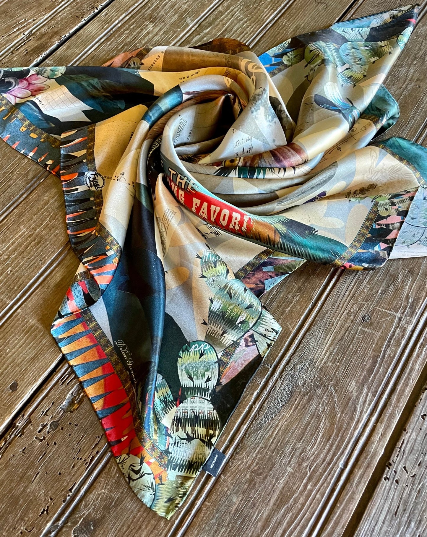 Indigo Morning Scarf