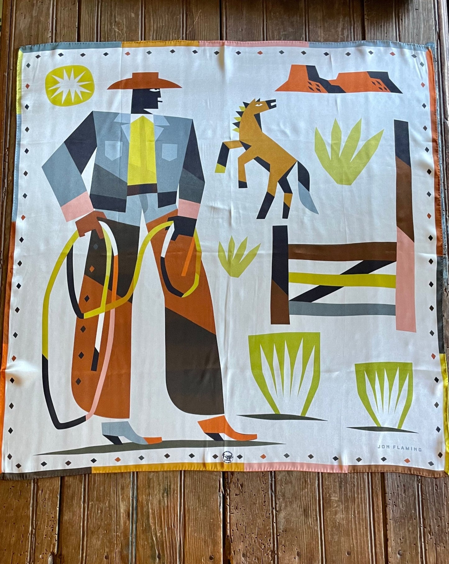 Bronco Buster Scarf