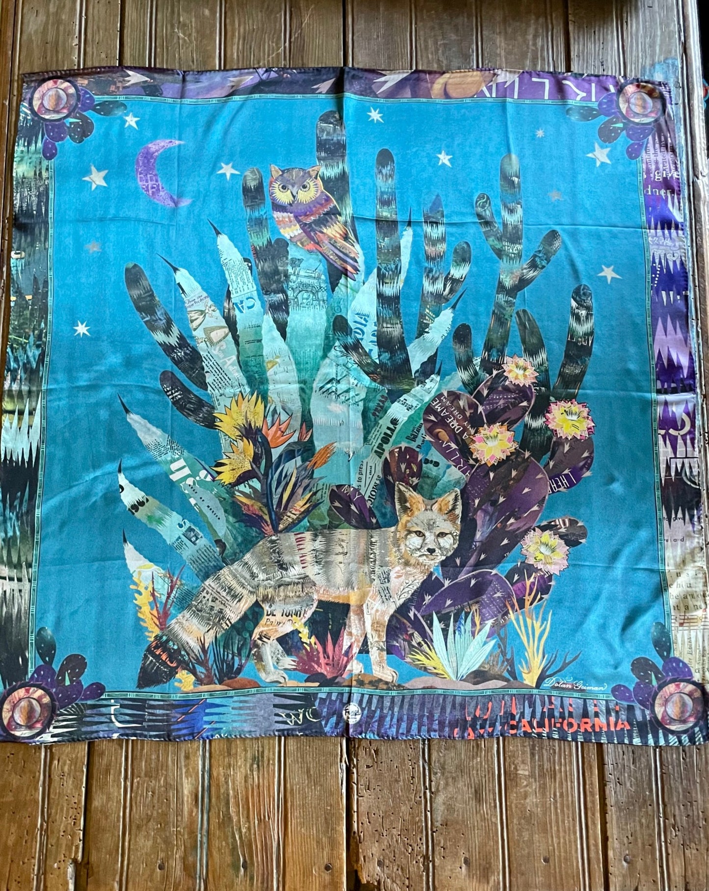 The Land Of Kit and Fox Scarf