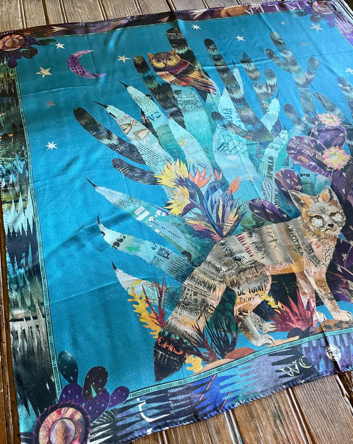 The Land Of Kit and Fox Scarf