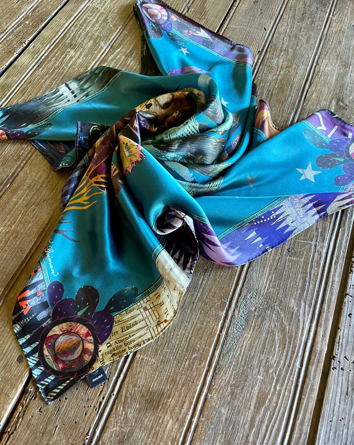 The Land Of Kit and Fox Scarf