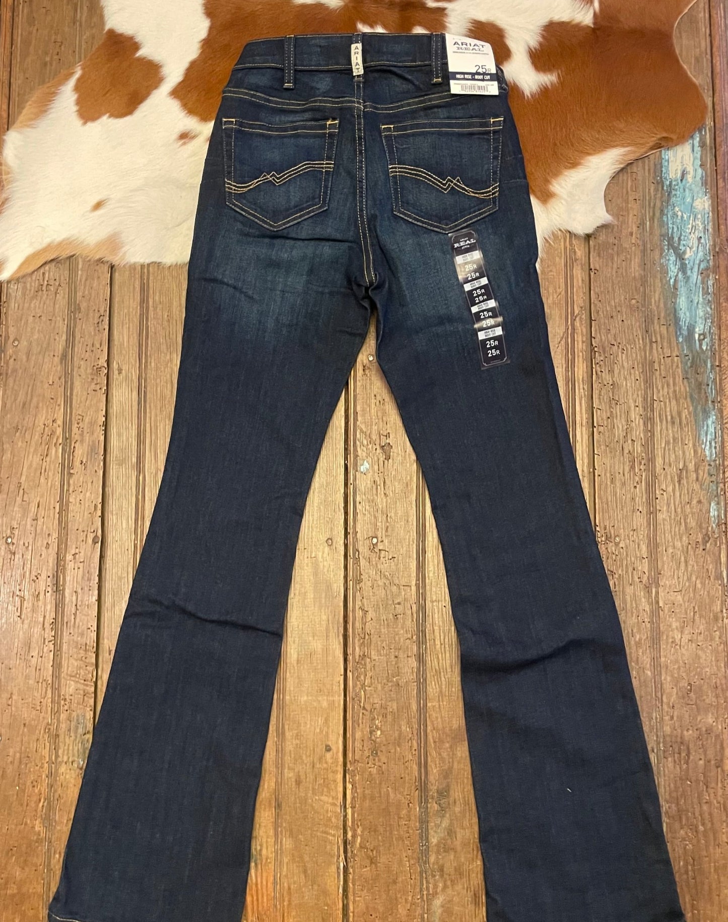 R.E.A.L. High Rise Ballary Boot Cut Jeans