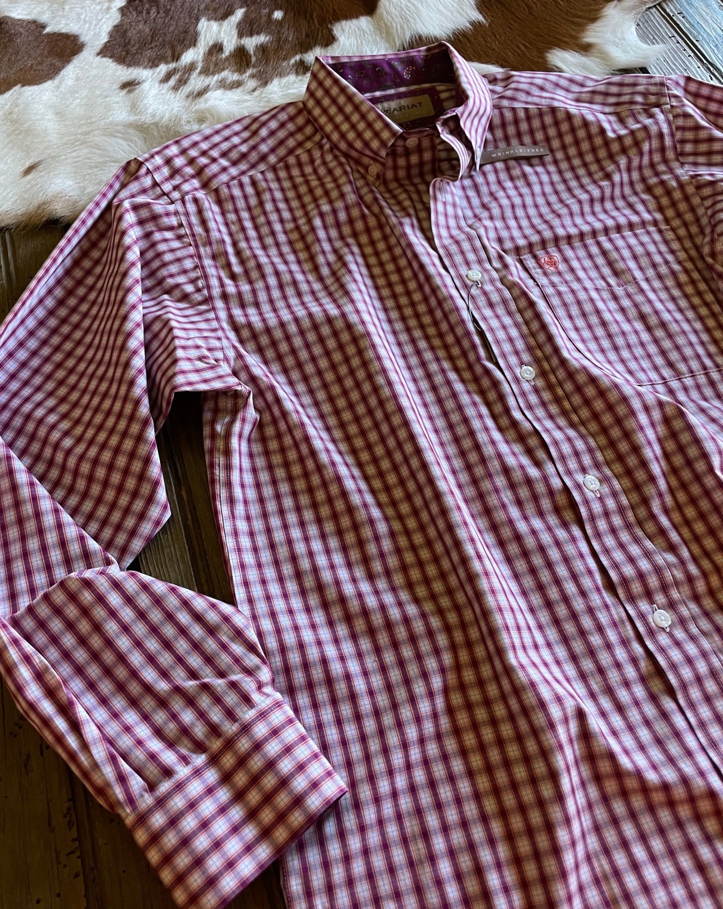 Ariat Wrinkle Free Valen Classic Fit Shirt (Men's)