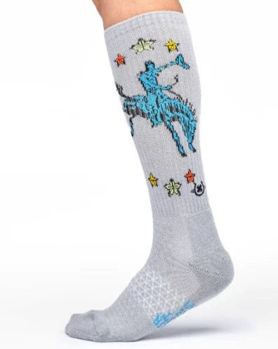 Fringe Long Live Performance Crew Socks