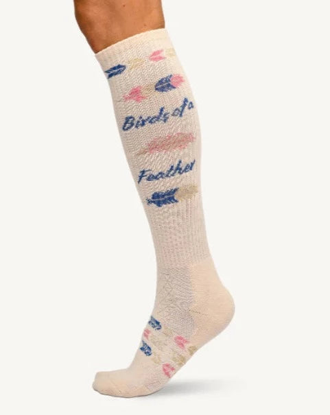 Birds of a Feather Performance Crew Socks