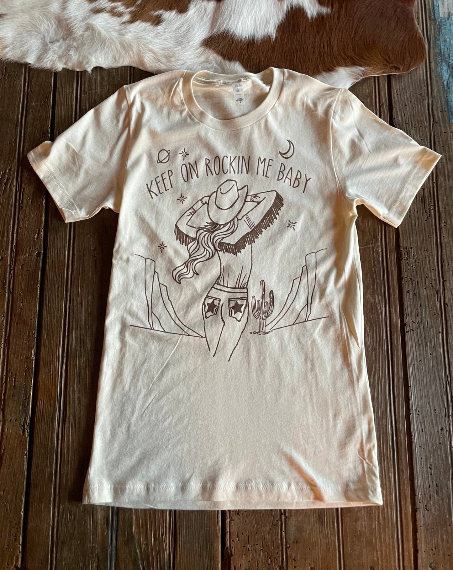 Keep On Rockin Me Tee