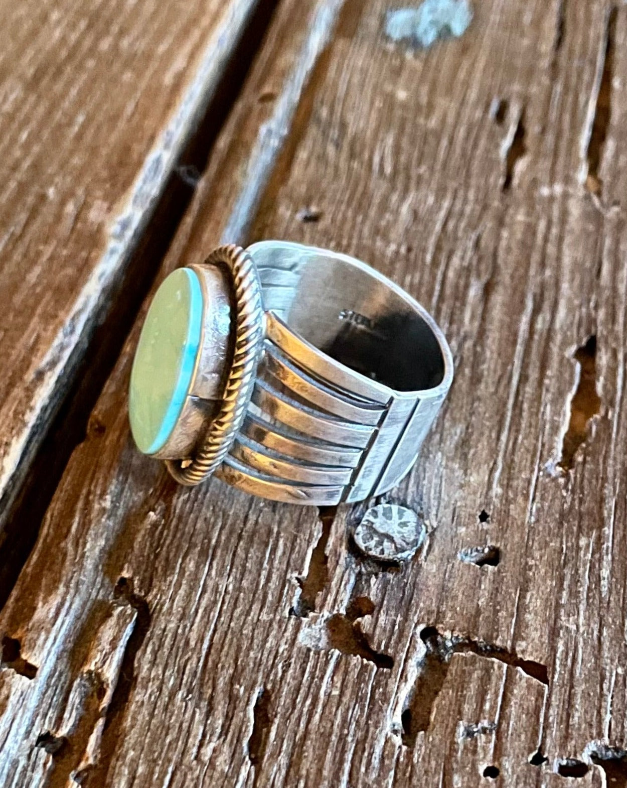 Sonoran Gold Turquoise Ring