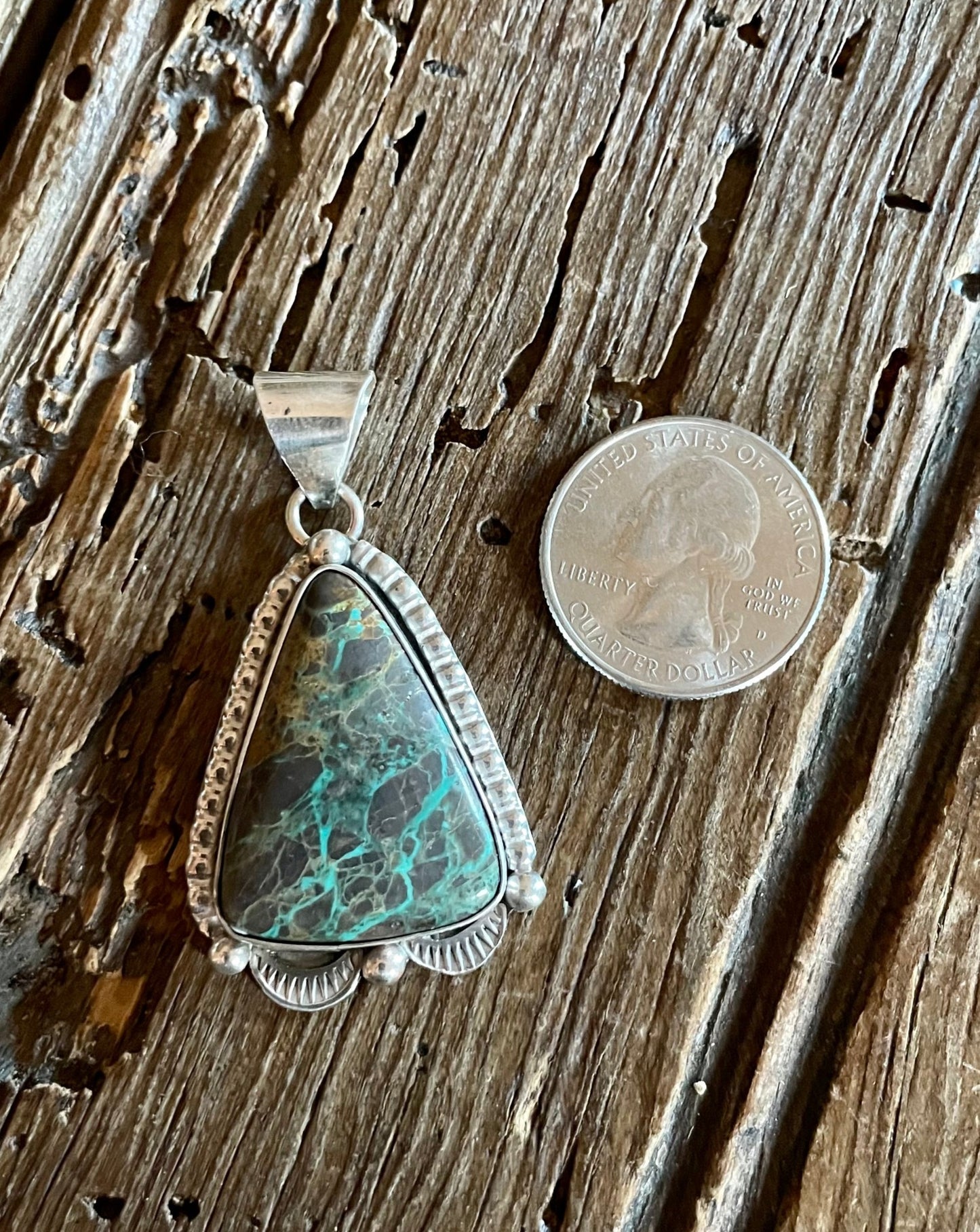 Thunder Mountain Turquoise Pendant