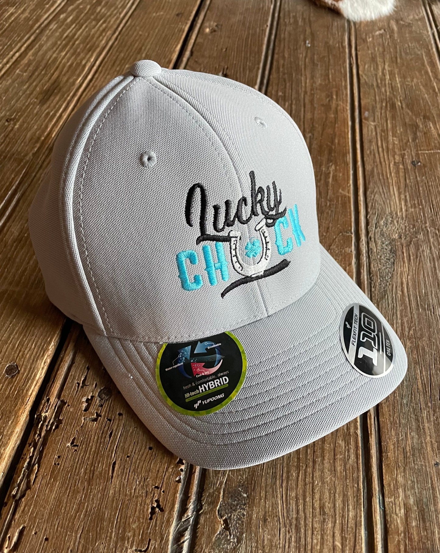 Lucky Chuck Flex Fit Logo Hat