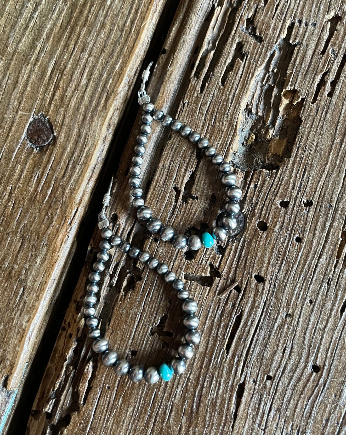 Annetta Sterling Silver Pearl Loop Earrings