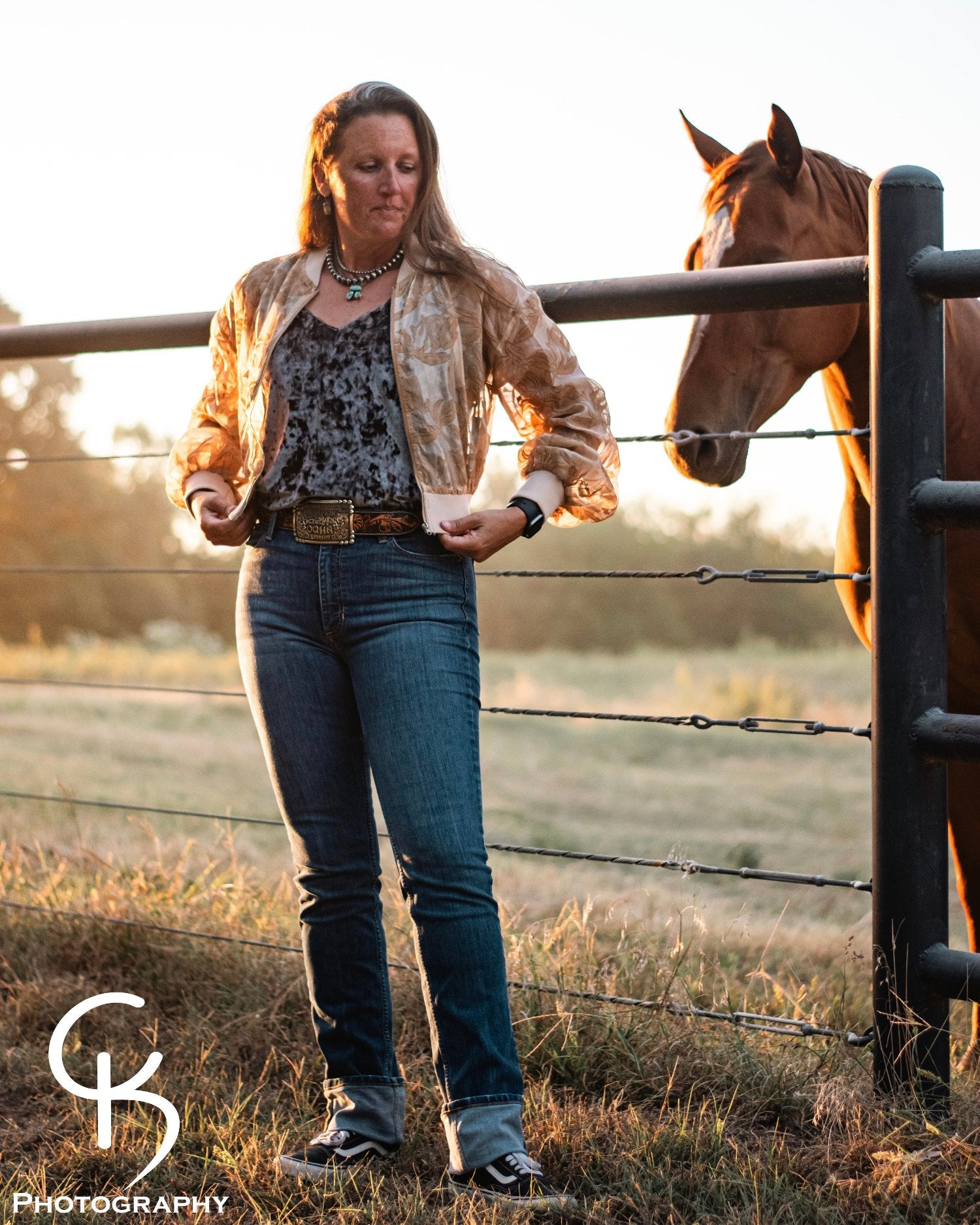 Murrieta Bomber Jacket on model