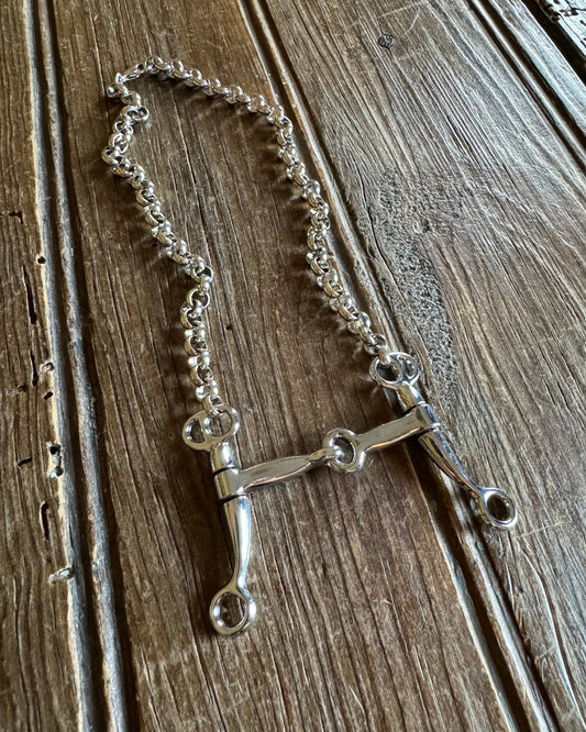 Frisco Tom Thumb Snaffle Bit Necklace 