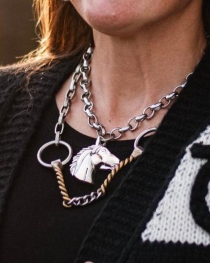 Lewiston Snaffle Bit Necklace