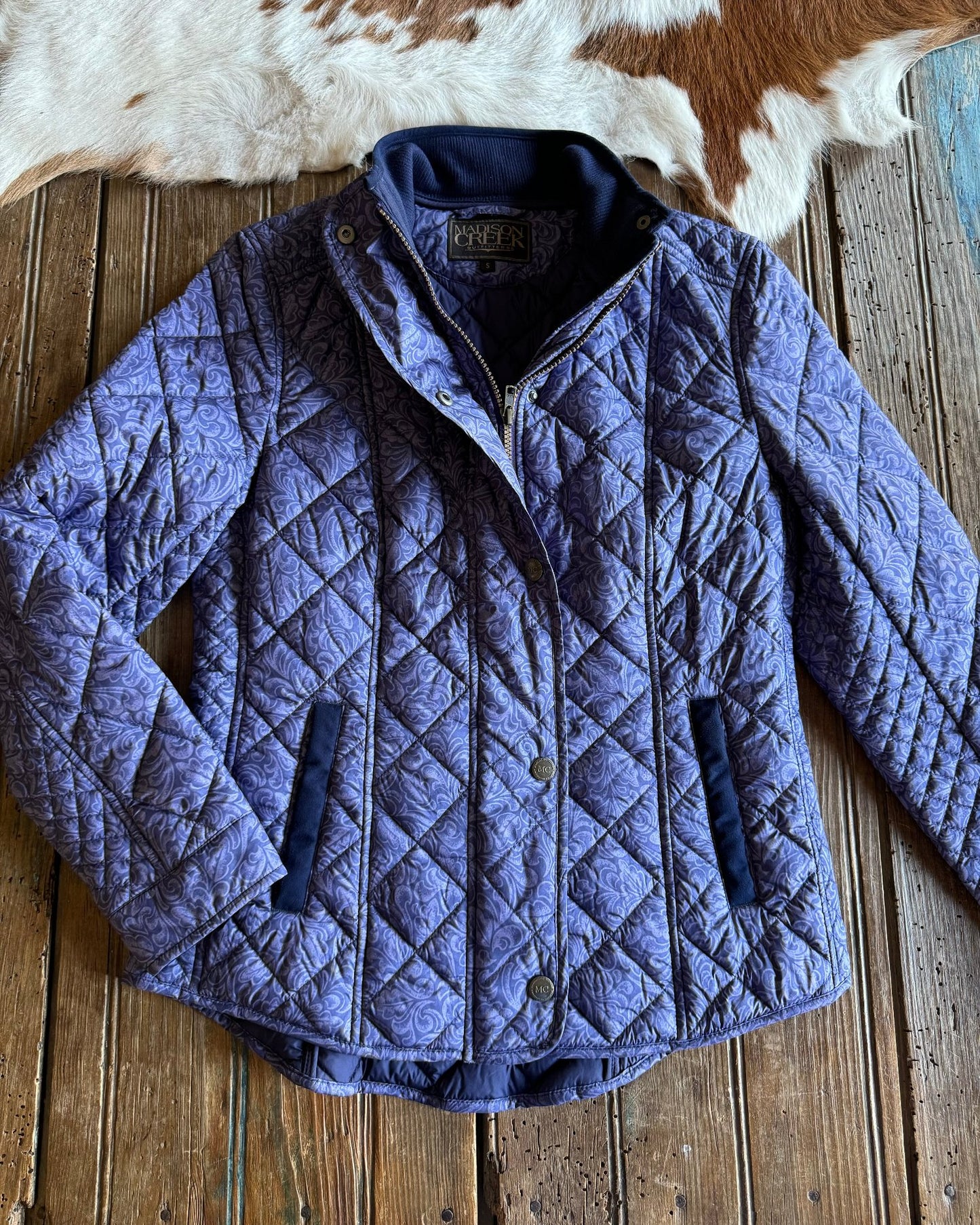 Georgia Tooled Quilted Nylon Jacket