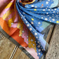 close up of Lucky Star Shorty Scarf