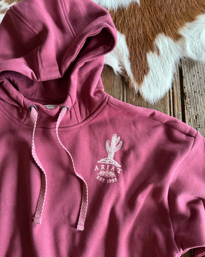 Ariat Essential Hoodie (Dry Rose)