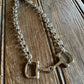 Dorset Silver D-Ring Snaffle Bit Necklace 