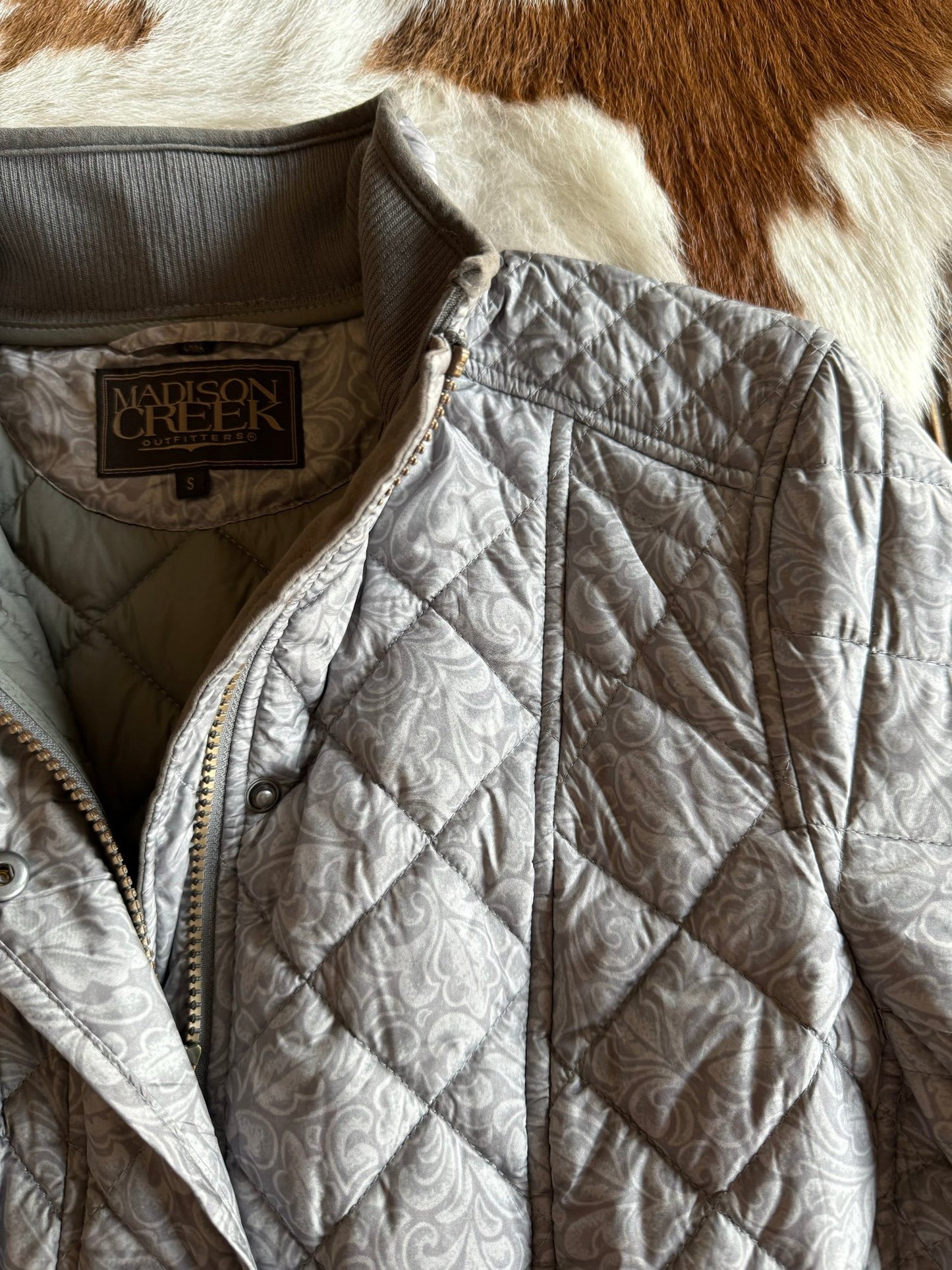 Georgia Tooled Quilted Nylon Jacket