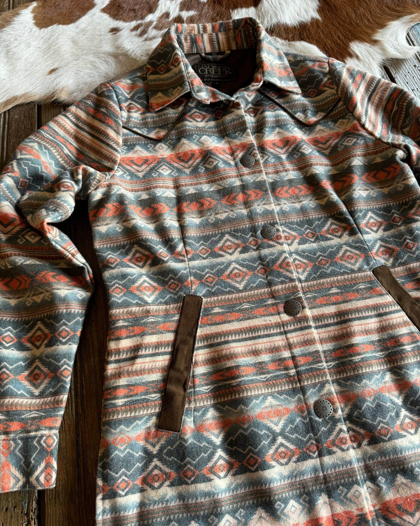 Katie Aztec Print Jacket