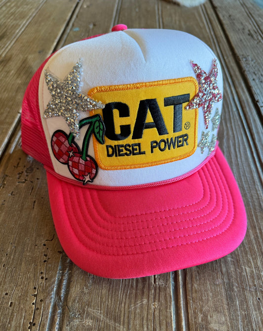 Cats & Cherries Trucker Hat