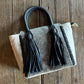 Mini Uptown Tassel Tote