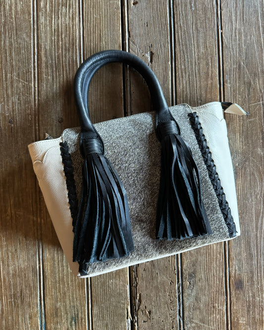 Mini Uptown Tassel Tote