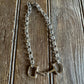 Dorset Silver D-Ring Snaffle Bit Necklace 