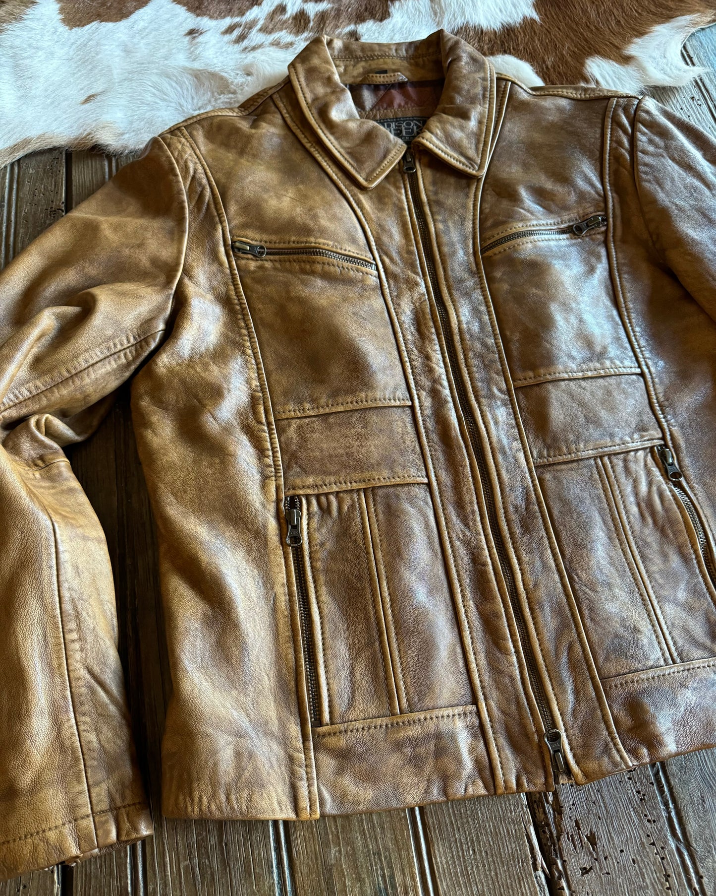 Tucson Lambskin Nappa Leather Jacket (Men's)