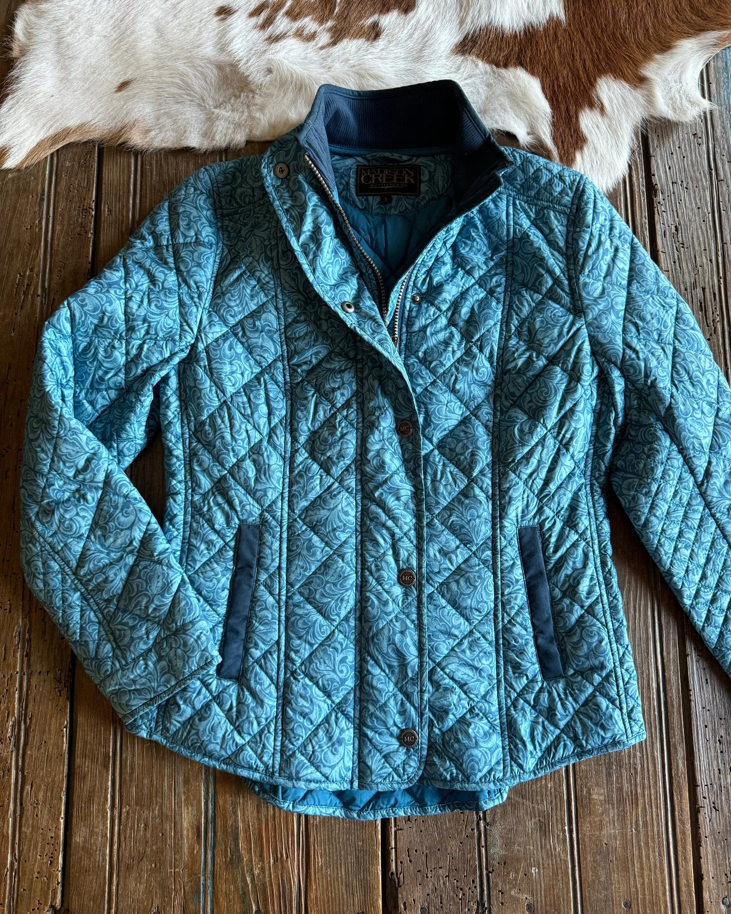 Georgia Tooled Quilted Nylon Jacket