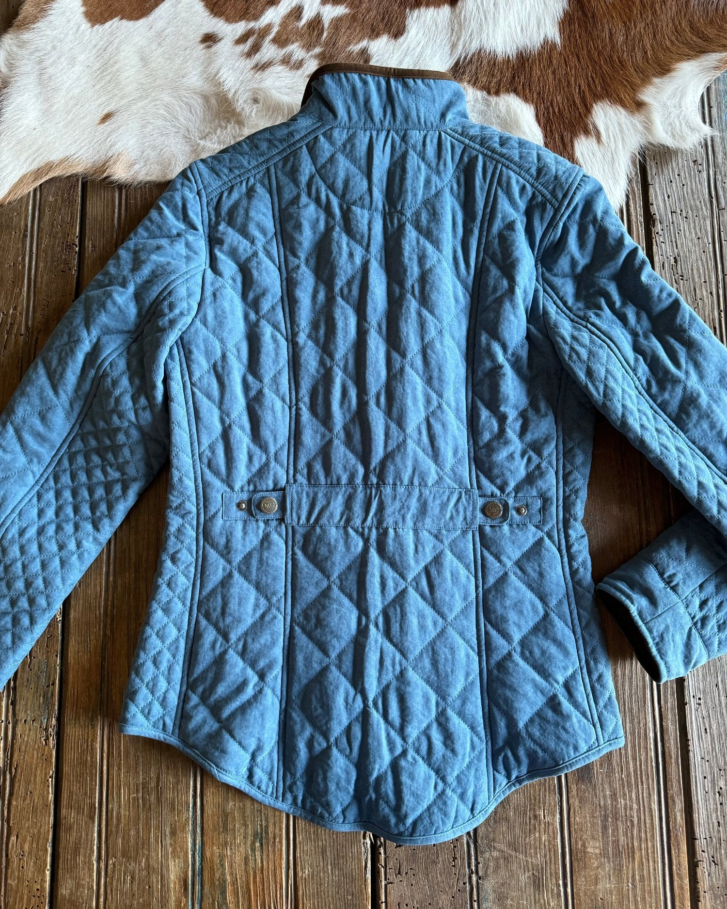 Georgia Quilted Microsuede Jacket