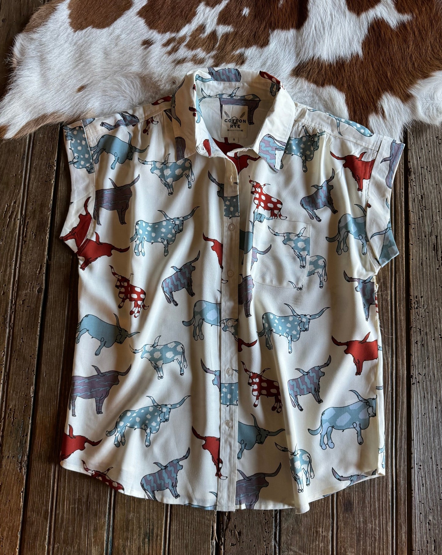 Arty Longhorn Shirt