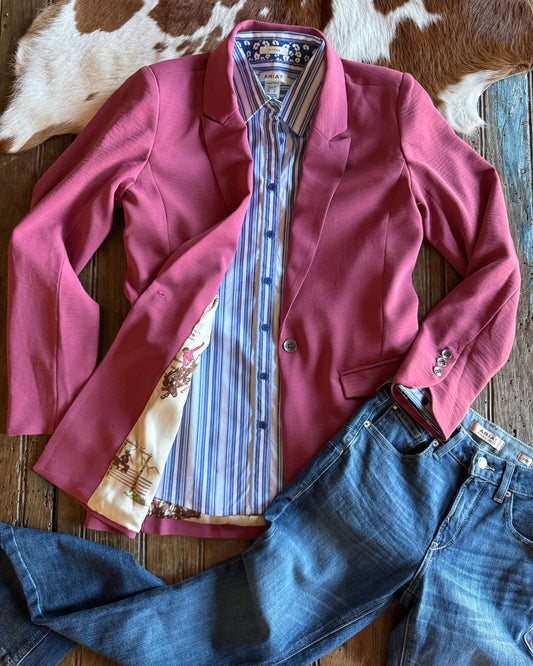 Ella Blazer (Dry Rose)