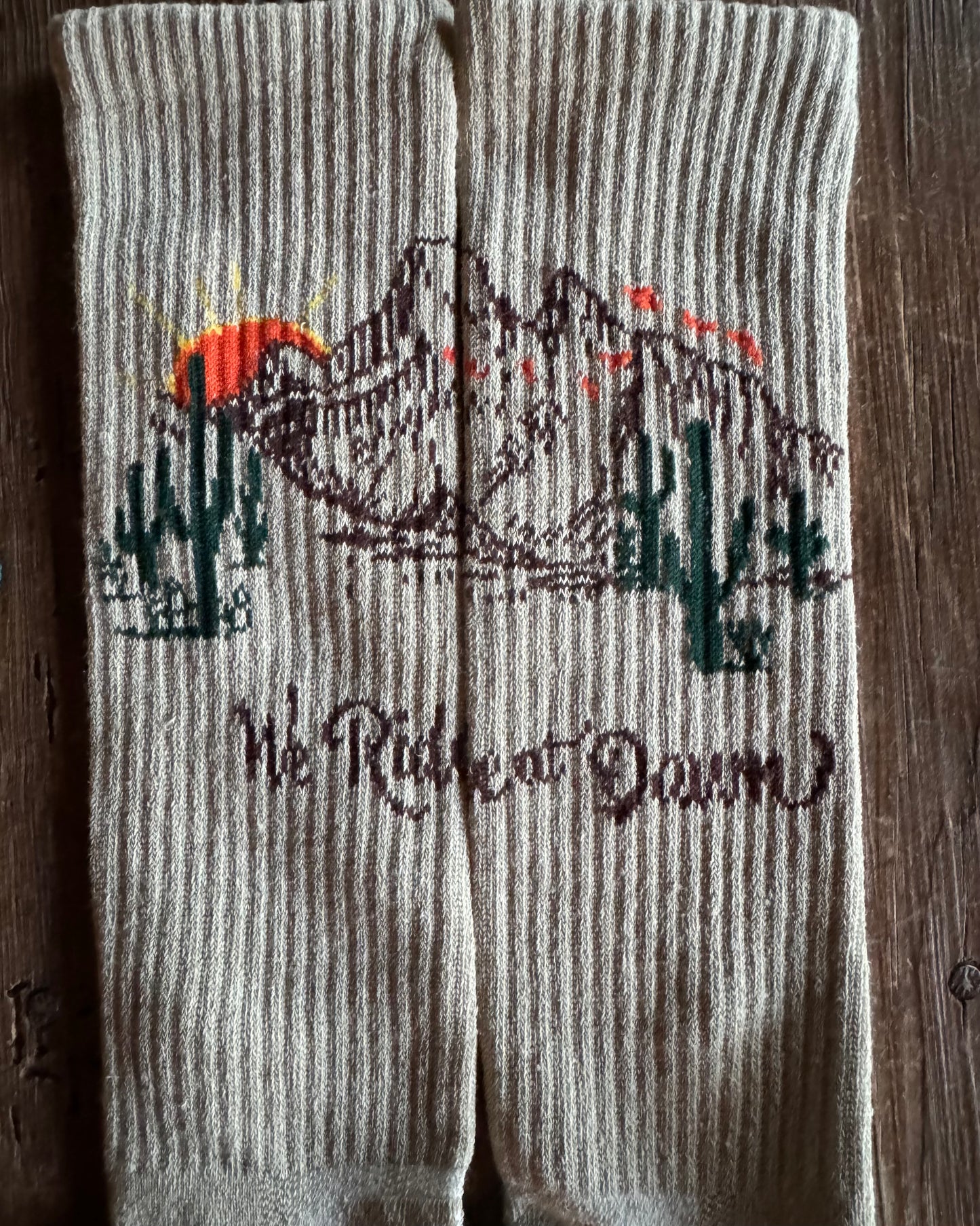 We Ride At Dawn Performance Crew Socks