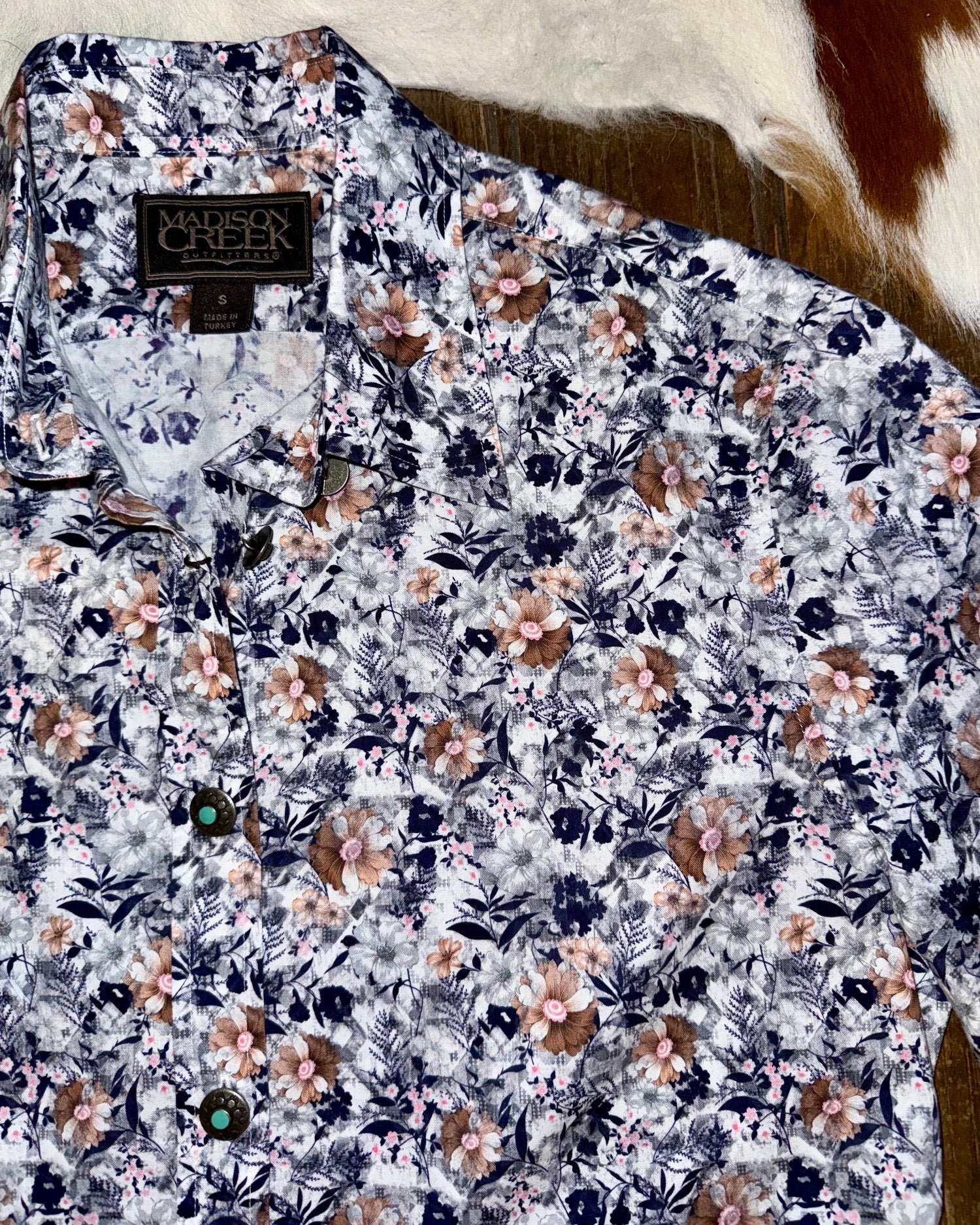 Limited Edition Claire in Blue Floral Print